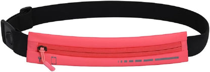 Wawasia Ultra Thin Running Belt For Women And Men, Jogging Training Runner's Small Bag Equipment Accessories, Running Jogging Bicycle Waist Bag, Mobile Phone Bracket Travel Gifts For iPhone Samsung