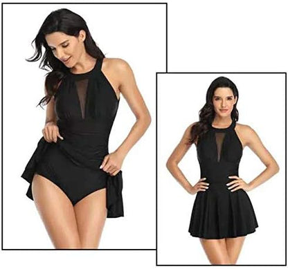 Women's Plus-Size Shaping Body One Pieces Black Swim Dresses Swimsuit Bikini Women Swimsuit Swimwear Beach Wear Swimwear