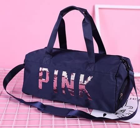 MXM Duffle Women Bags | Travel Sports PINK Handbag.