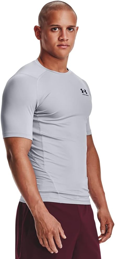 Under Armour Mens Armour Heatgear Compression Short-sleeve T-shirt Short Sleeve