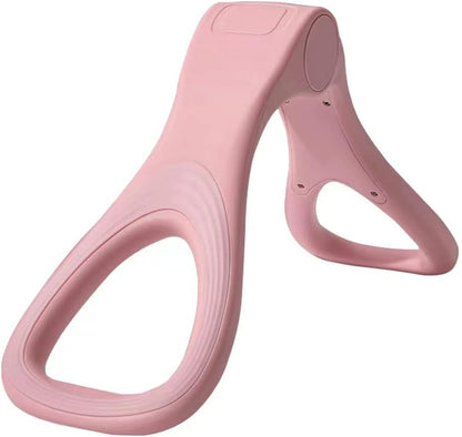 Qiccijoo Thigh Master Workout Equipment,Thigh Shaper Trainer for Toning Leg, Arm, and Upper Body Muscle,Thigh Exercise Equipment for Postpartum Rehabilitation,Sport Slimming Training(Pink)