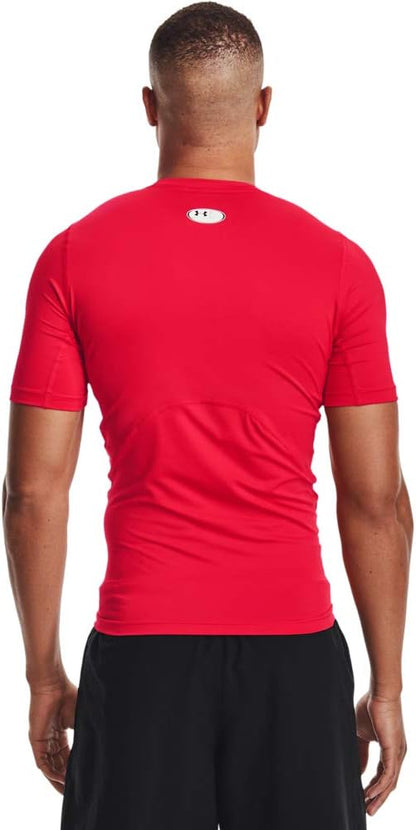 Under Armour mens Armour Heatgear Compression Short-sleeve T-shirt Short Sleeve