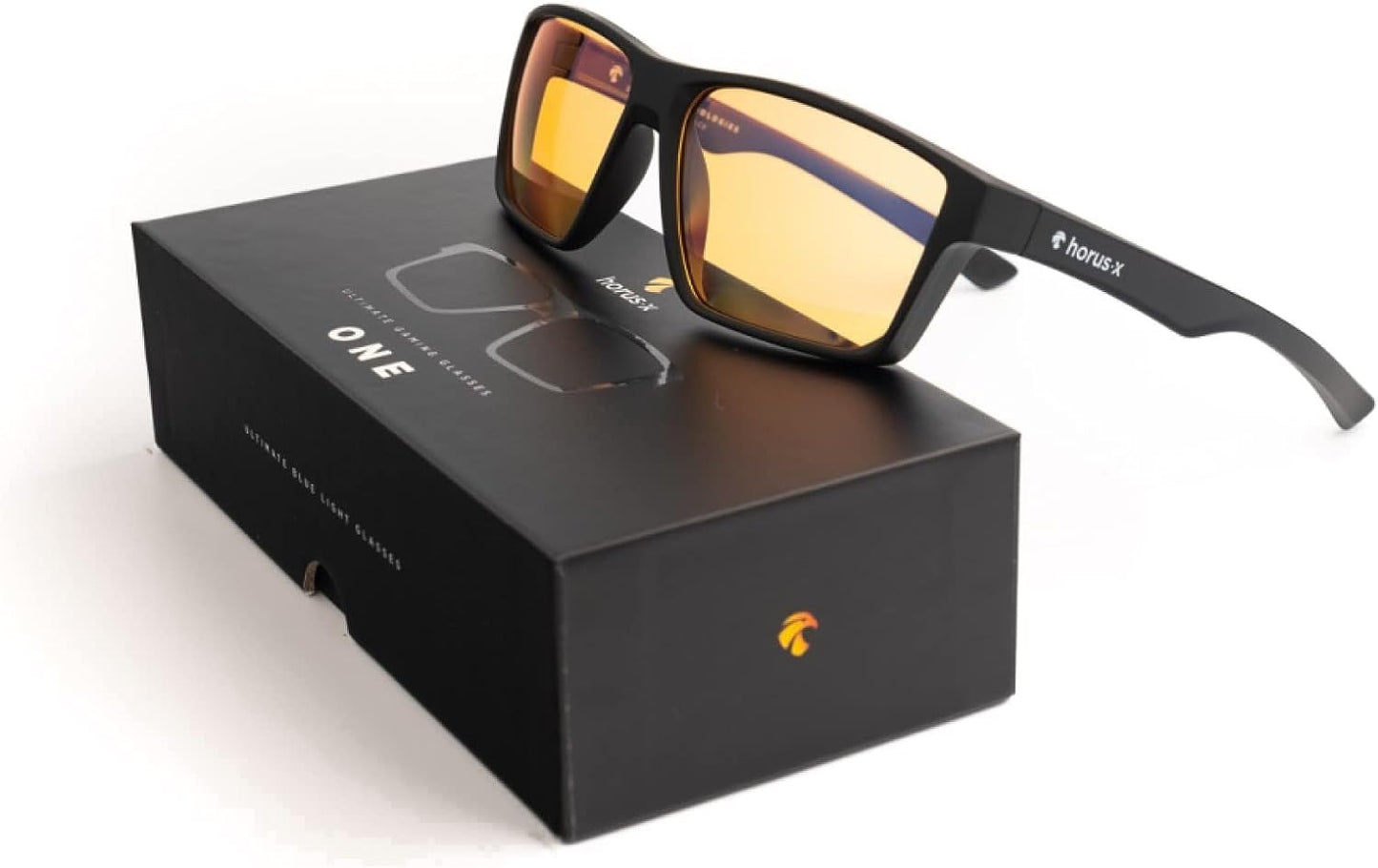 HORUS X • Blue Light Blocking Glasses - Gaming and Sunglasses - Anti-Fatigue & Eyestrain for Screens - Esport - Men and Women