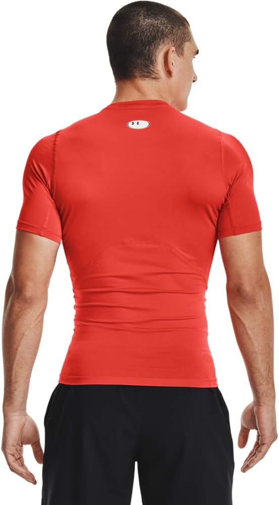 Under Armour Mens Armour Heatgear Compression Short-sleeve T-shirt Short Sleeve