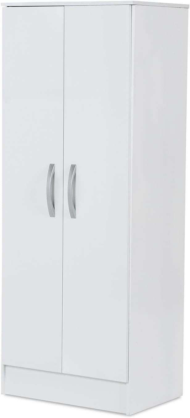 Pan Emirates Home Furnishings Clean 2 Door Wardrobe 51X39X129 White