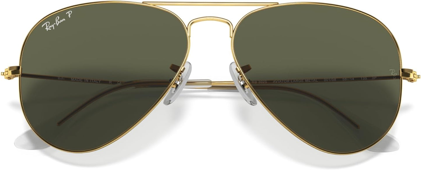 Ray-Ban Rb3025 Classic Polarized Aviator Sunglasses