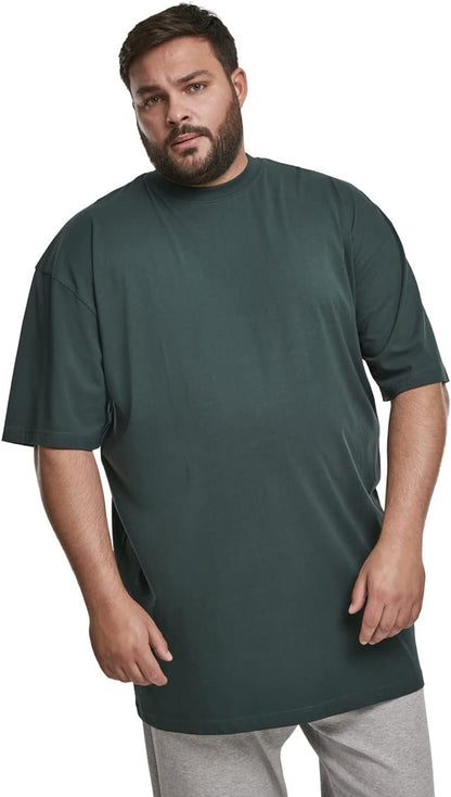 Urban Classics mens Tall Tee Oversized T-Shirt Oversized Short Sleeves T-Shirt with Dropped Shoulders, 100% Jersey Cotton (pack of 1)