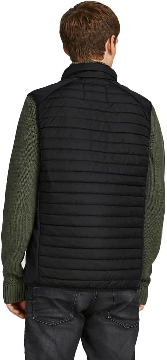 Jack & Jones mens JJEMULTI BODYWARMER COLLAR NOOS Bodywarmer (pack of 1)