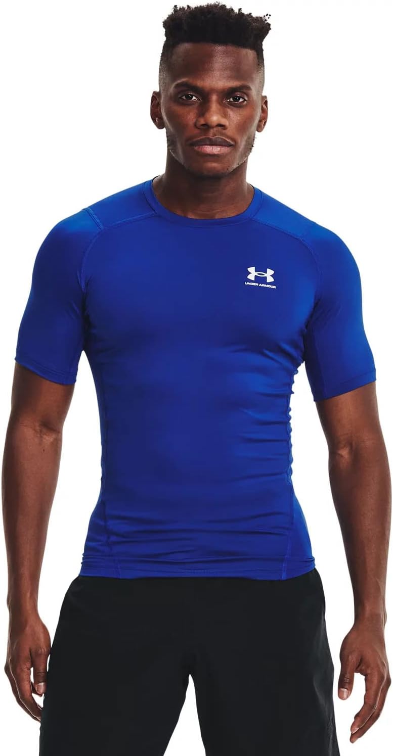 Under Armour mens Armour Heatgear Compression Short-sleeve T-shirt Short Sleeve