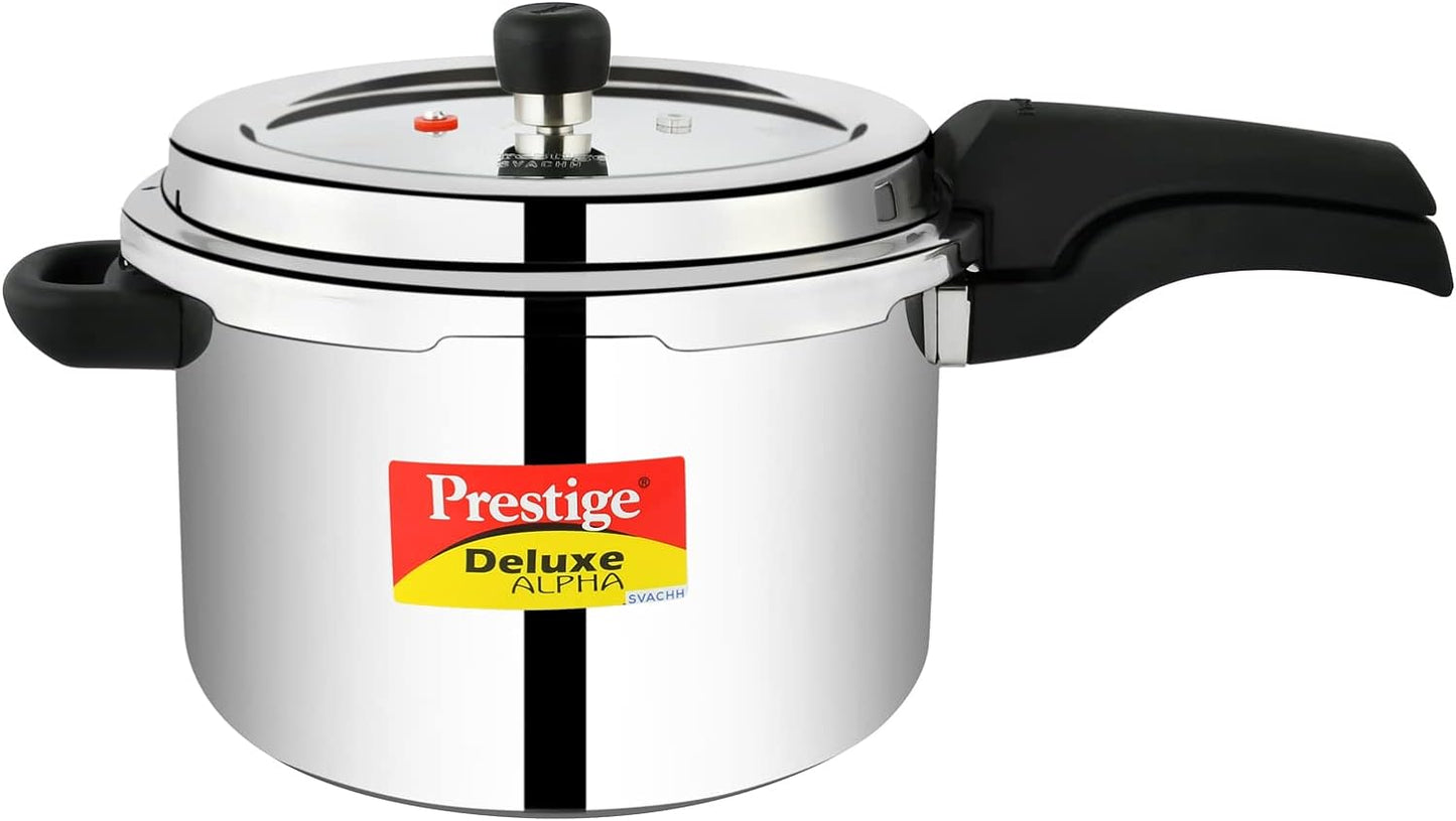 Prestige Stainless Steel Cooker Dlx Alpha Svachh Baby Handi 2 Ltr Cooker Mpd20266 | Silver