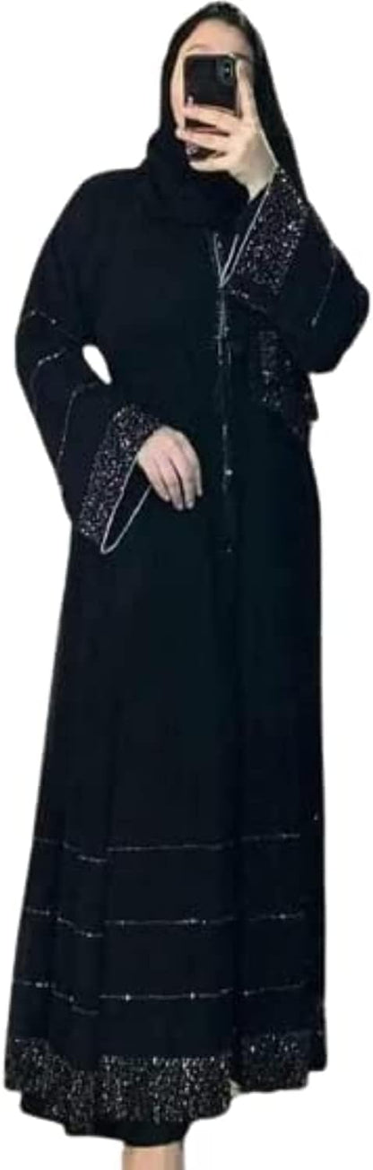 Samaira Fashion Women Dubai Kaftan Farasha Caftan Long Maxi Dress Long Sleeves Evening Dress Abayas for Women Muslim (Abyas28)