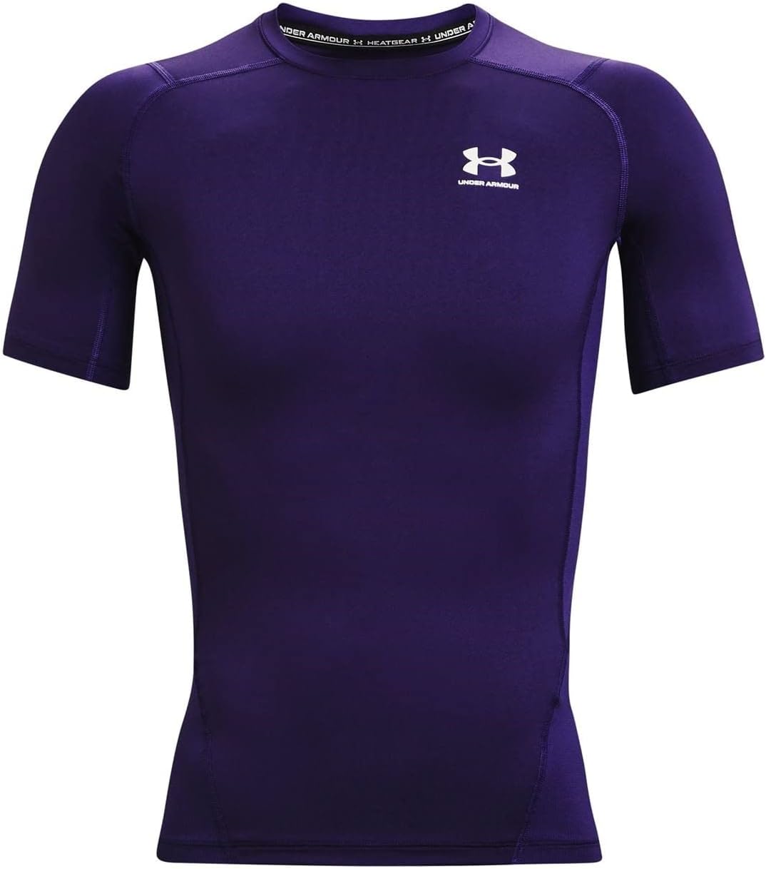 Under Armour Mens Armour Heatgear Compression Short-sleeve T-shirt Short Sleeve