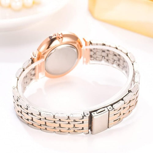 Luxury Womens Watch Gifts Rose Gold for Lady Female Elegant Wrist Watches