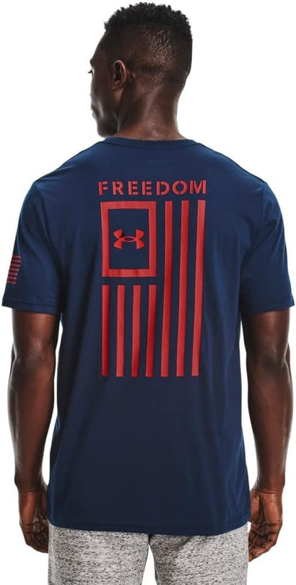 Under Armour mens New Freedom Flag T-Shirt Shirt