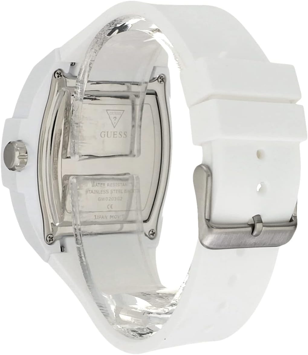 GUESS Men's Trend Casual Tonneau Diamond 43mm Watch