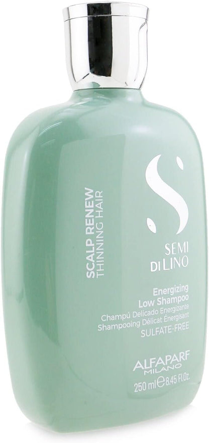 Alfaparf Milano Semi di Lino Scalp Renew Energizing Low Shampoo, 1 L