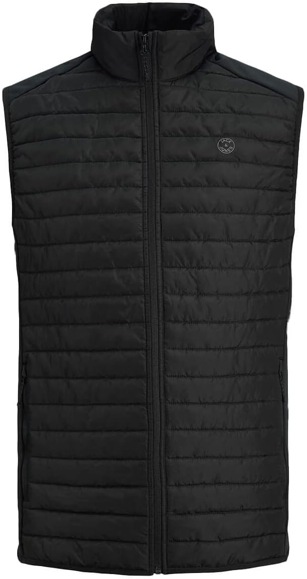 Jack & Jones mens JJEMULTI BODYWARMER COLLAR NOOS Bodywarmer (pack of 1)