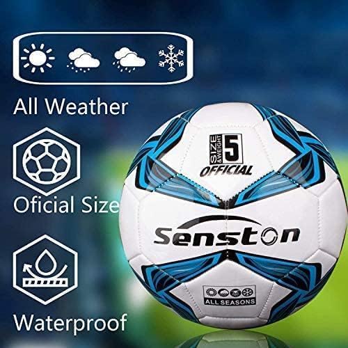 Senston Football Ball Waterproof Sports Training Ball Leisure Balls for Footballs Size 4 / Size 5