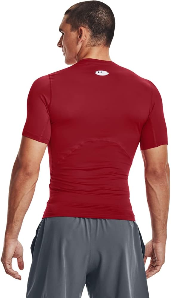 Under Armour Mens Armour Heatgear Compression Short-sleeve T-shirt Short Sleeve