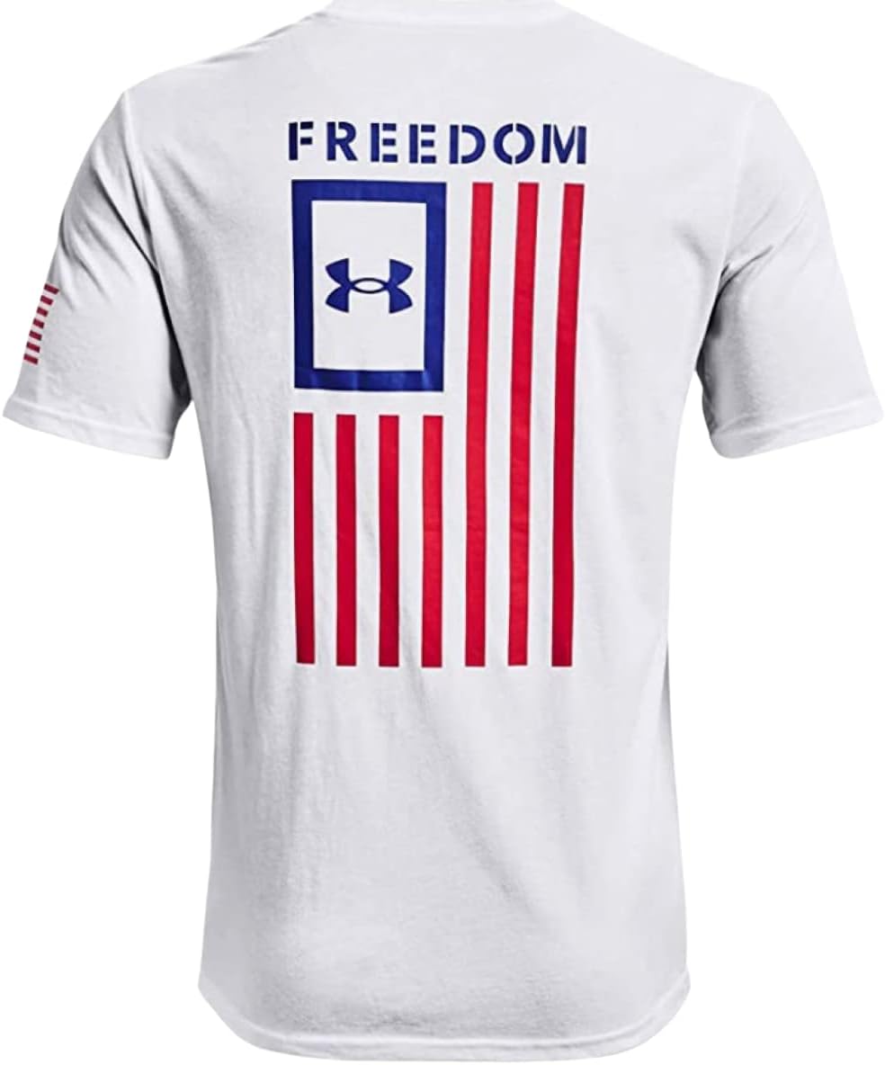 Under Armour mens New Freedom Flag T-Shirt Shirt