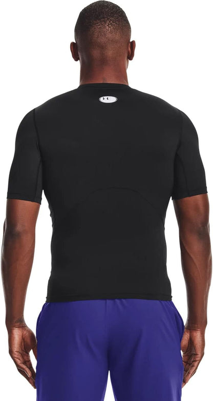 Under Armour mens Armour Heatgear Compression Short-sleeve T-shirt Short Sleeve