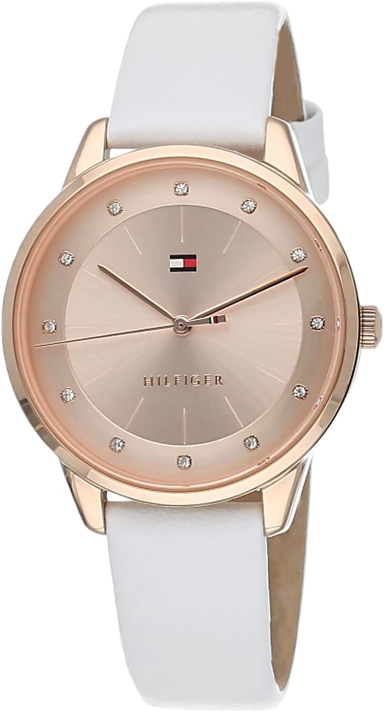 Tommy Hilfiger PAIGE DIAL LEATHER WATCH