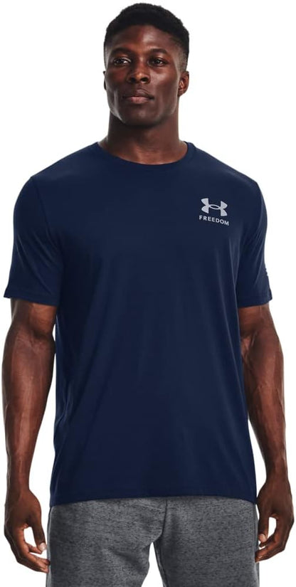 Under Armour mens New Freedom Flag T-Shirt Shirt