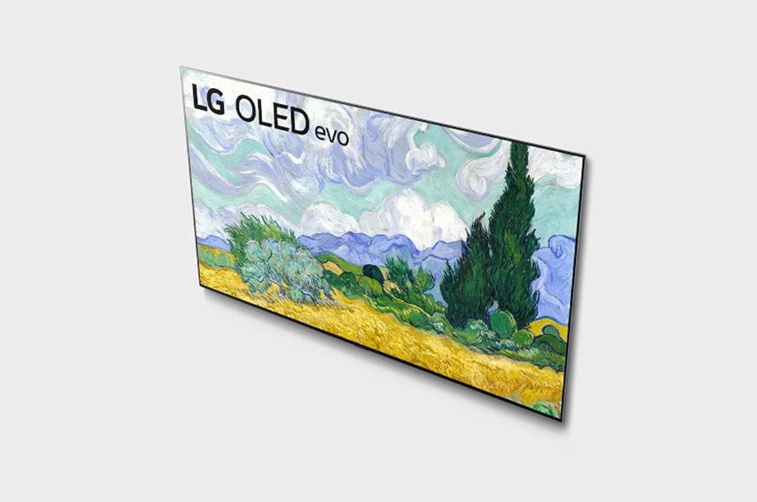 LG OLED TV 65 Inch G1 Series Gallery Design 4K Cinema HDR webOS Smart with ThinQ AI Pixel Dimming, OLED65G1PVA, Model 2021