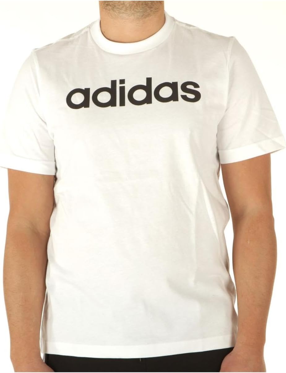 Adidas Essentials Single Jersey Linear Embroidered Logo Men's T-shirt