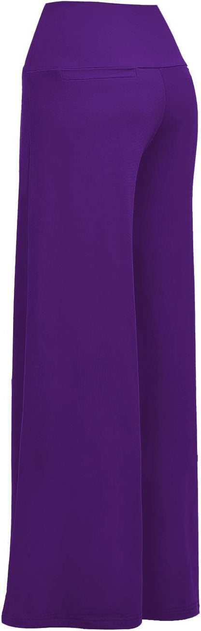 Arolina Women's Stretchy Wide Leg Palazzo Lounge Pants Casual Comfy High Waist Palazzo Pants