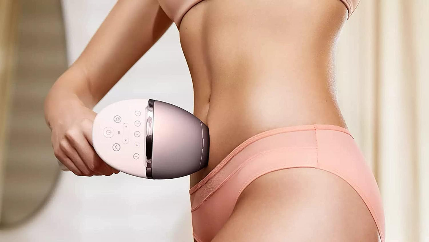 Philips Lumea IPL | Hair Removal | 9000 Series | SenseIQ Technology | 4 Attachments | Face, Body, Bikini, Underarm | Cordless Use | BRI958/60 | Rose Gold