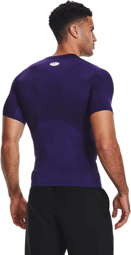 Under Armour mens Armour Heatgear Compression Short-sleeve T-shirt Short Sleeve