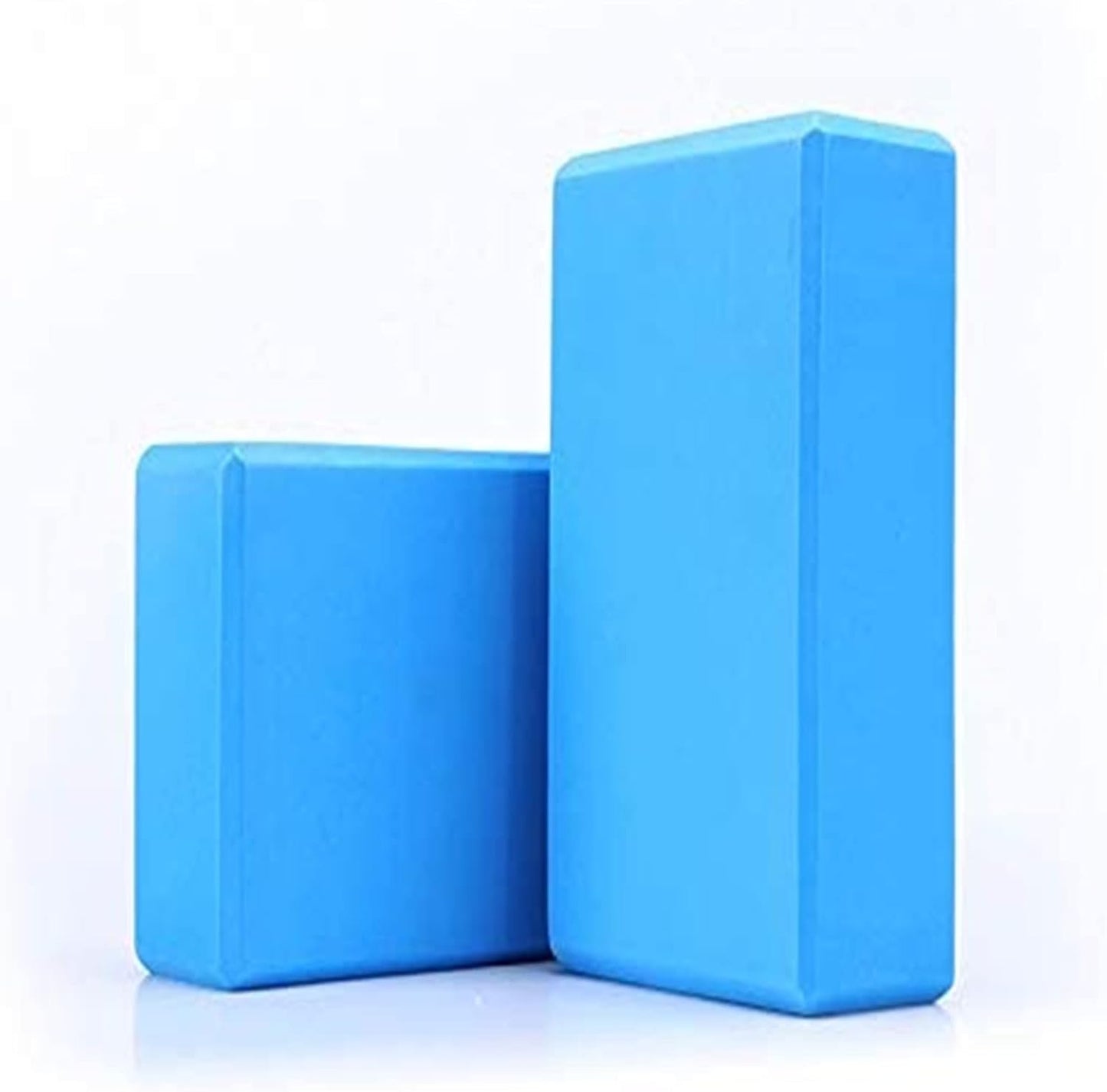 SKY-TOUCH Yoga Block Brick 2 Pack, Non Slip Yoga Block Brick Foam Home Exercise Fitness Gym High Density EVA Foam Blocks for Improve Stretching Yoga/Pilates/Fitness 9"x6"x3"