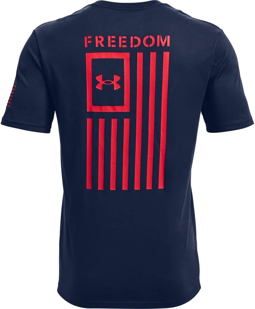 Under Armour mens New Freedom Flag T-Shirt Shirt