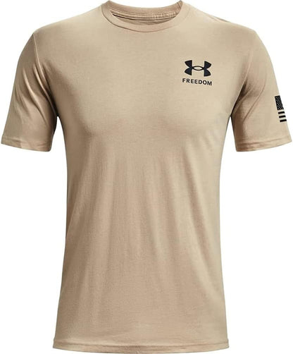 Under Armour mens New Freedom Flag T-Shirt Shirt