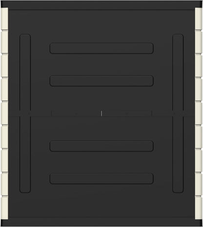 Cosmoplast Cedargrain Vertical Storage Short Cabinet