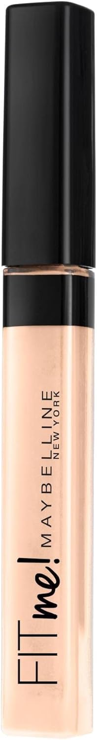 Maybelline New York Concealer, Flawless Natural Coverage, Conceals Redness And Blemishes, For Normal To Oily Skin, Fit Me, 15 Fair