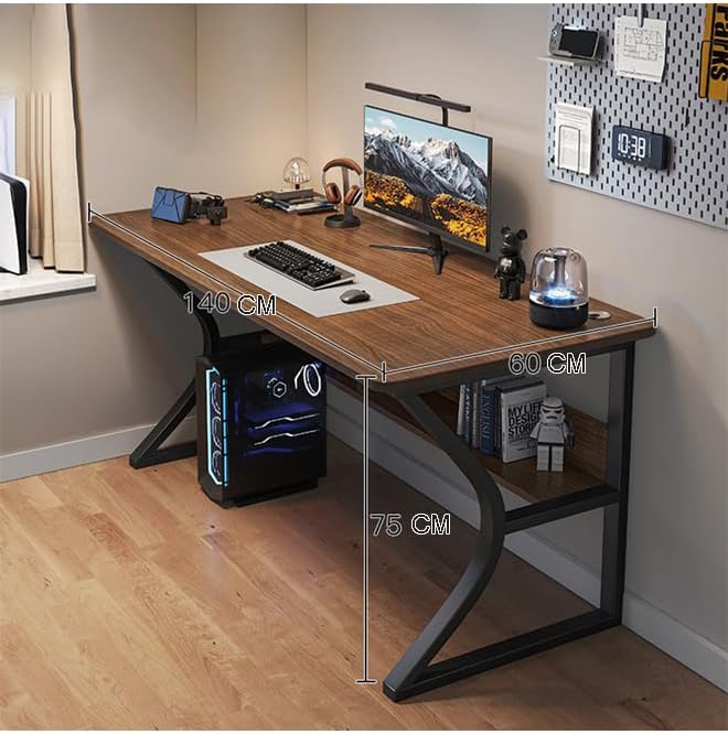 Computer and Multifunction Table Home Office Workstation 140 cm