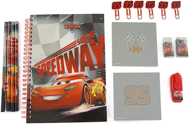 Disney CARS STATIONERY SET 16PCS