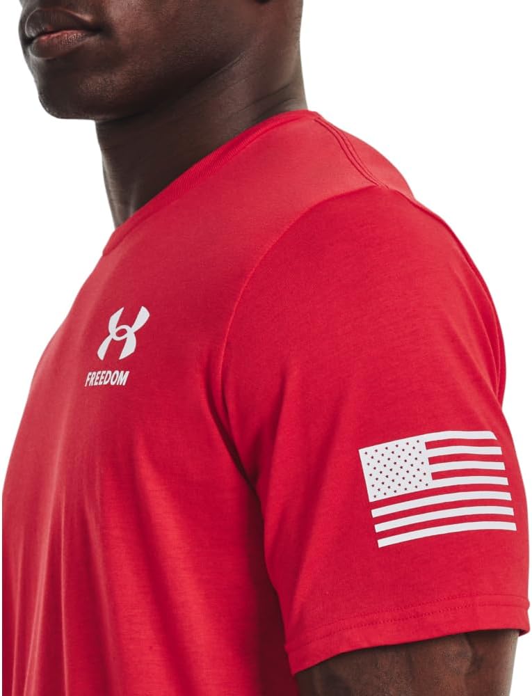 Under Armour mens New Freedom Flag T-Shirt Shirt