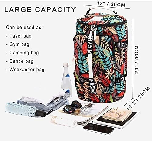 Gym Duffel Bag Women Overnight Medium Lightweight Foldable