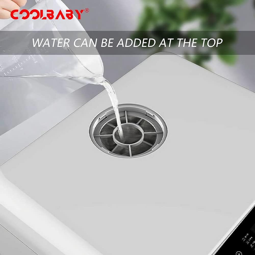 COOLBABY Automatic dishwasher household small independent non-installation disinfection drying sterilization one dishwashing machine