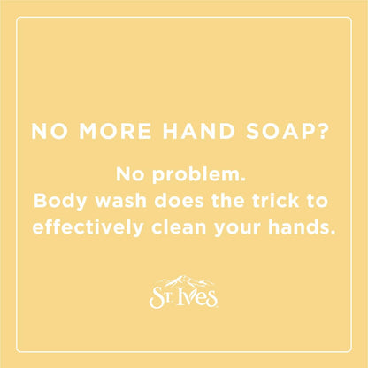 St. Ives Body Wash - Soothing Moisturizing Cleanser with Oatmeal & Shea Butter, Made with Plant-Based Cleansers and 100% Natural Extracts