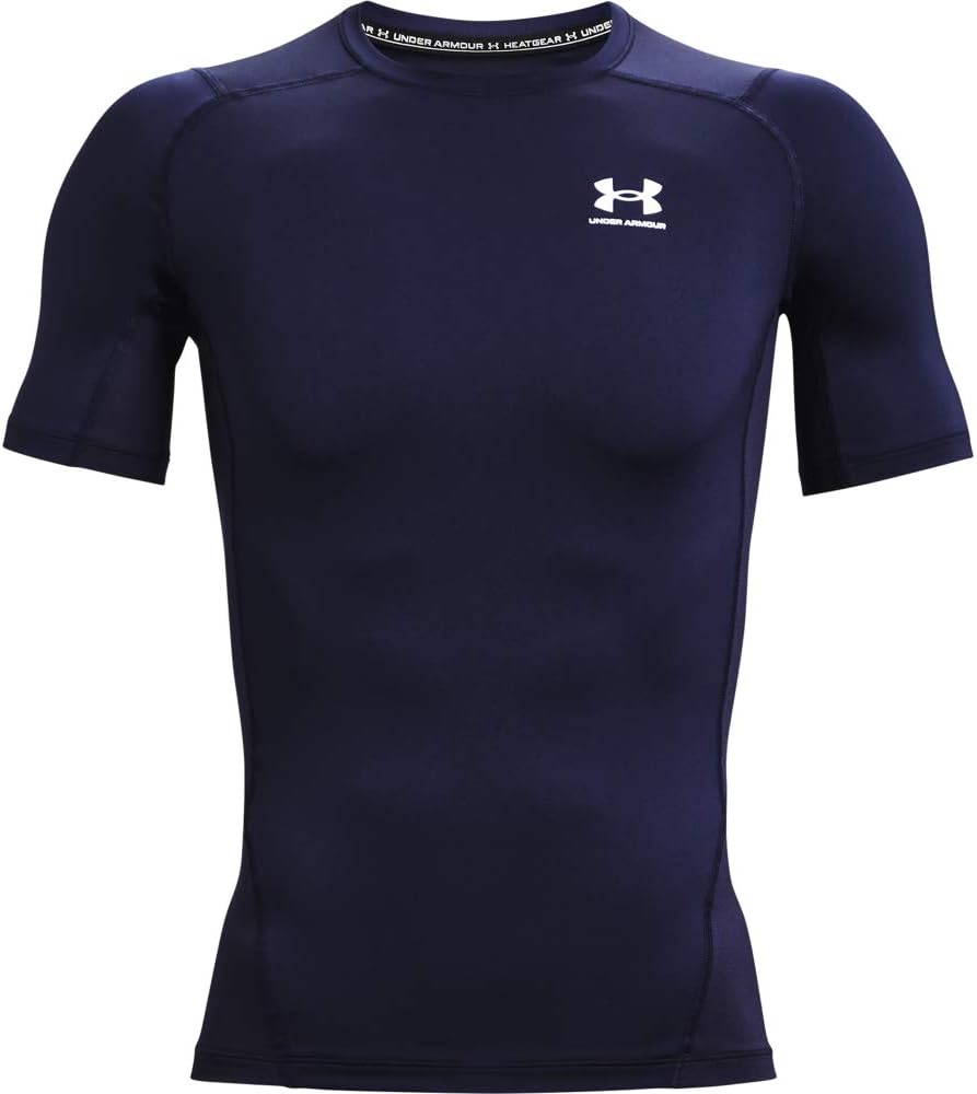 Under Armour Mens Armour Heatgear Compression Short-sleeve T-shirt Short Sleeve