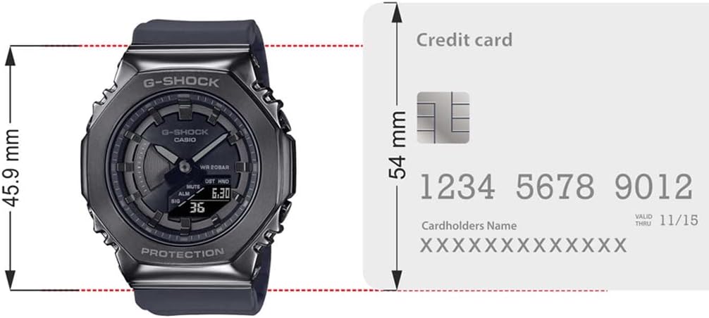 Casio G-Shock Analog-Digital World Time Watch