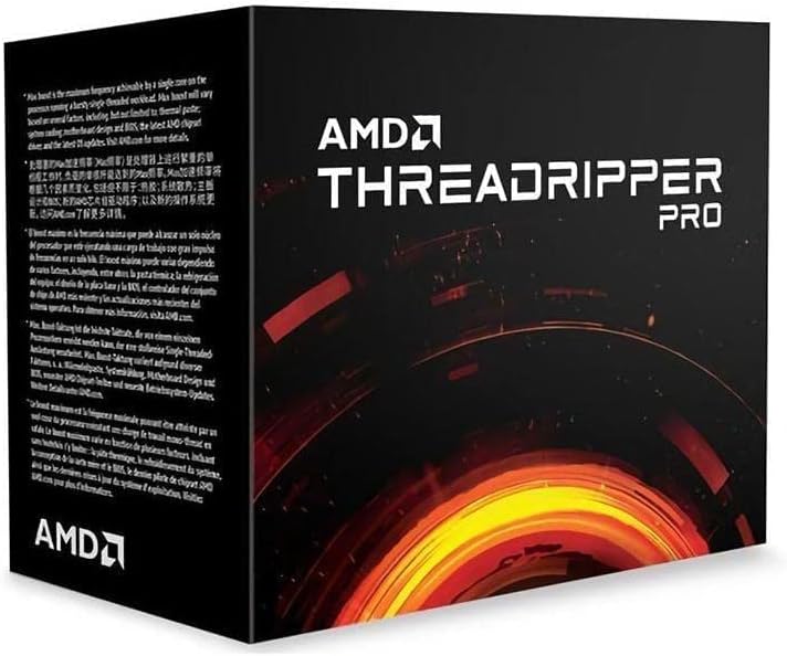 AMD Ryzen Threadripper PRO 5995WX, 64-core, 128-Thread Desktop Processor, Grey