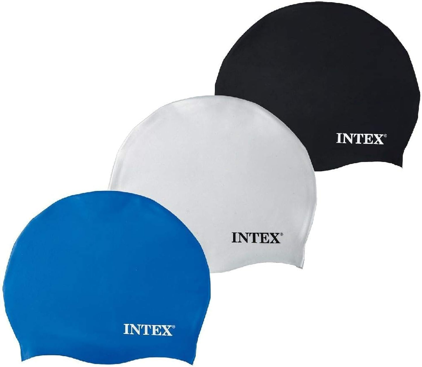 Intex Silicone Swim Cap, Assorted Colors, 55991