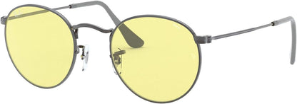 Ray-Ban Rb3447 Round Metal Evolve Photochromic Sunglasses