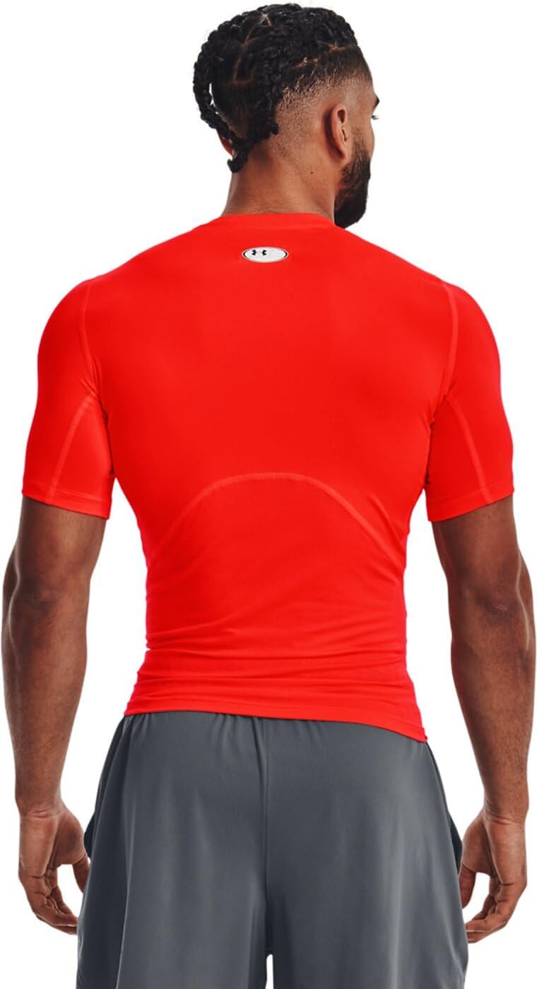 Under Armour Mens Armour Heatgear Compression Short-sleeve T-shirt Short Sleeve