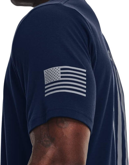 Under Armour mens New Freedom Flag T-Shirt Shirt